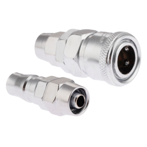 Conjunto de 2 conectores de engate rápido e baioneta para 106,5 1