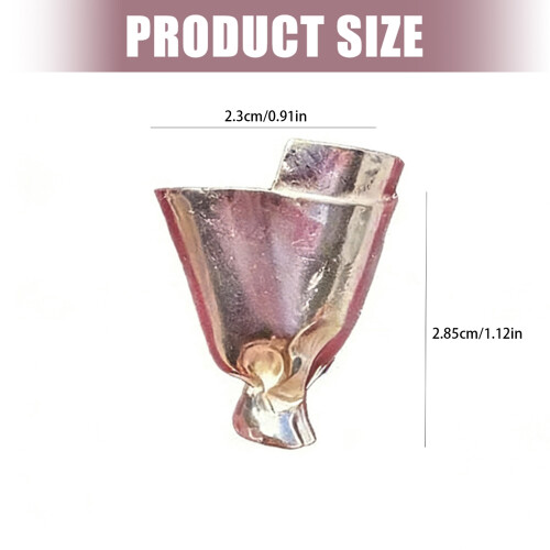 Flower Brooch with Replaceable Inserts for Women-Gold-color 1