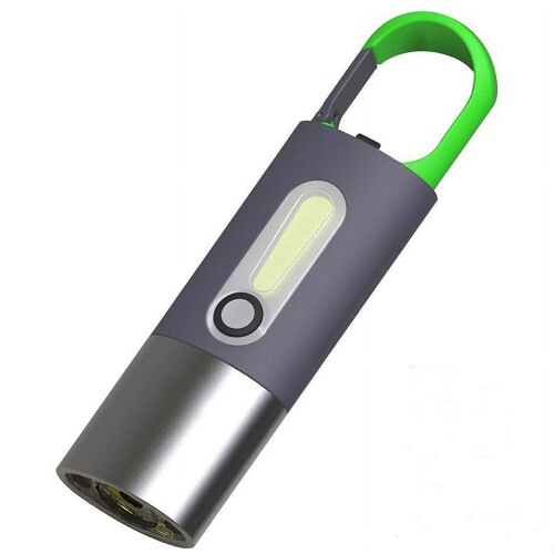 Rechargeable 4-Mode LED Flashlight with Zoom Lens 1