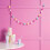 60" Pom Pom Bright Garland 2