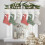 Gestrickte Weihnachtsstrümpfe, 3er-Set – Rot, Grün, Grau 4