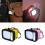 Porte-clés de télévision simulé avec éclairage LED et-Noir 3