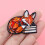 Broche en forme d'animal en alliage à la mode, Badge solide,-7 4