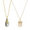 Collier élégant avec pendentif poulpe/méduse, longueur-B 2