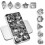 30-teiliges Mini-Ausstechformen-Set aus Edelstahl – 10 Formen 1