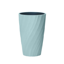 Gobelet en plastique bleu clair réutilisable pour brosse à dents ou boissons1