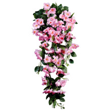 Artificial Cherry Blossom Vine Garland – 33" Adjustable Rattan Wall Decor for Home, Wedding, Indoor/Outdoor Spring Decoration