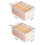 PVC Transparent Wardrobe Storage Box with Metal Frame 1