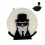 Θήκη χαρτιού Penguin για κουζίνα ή μπάνιο 1