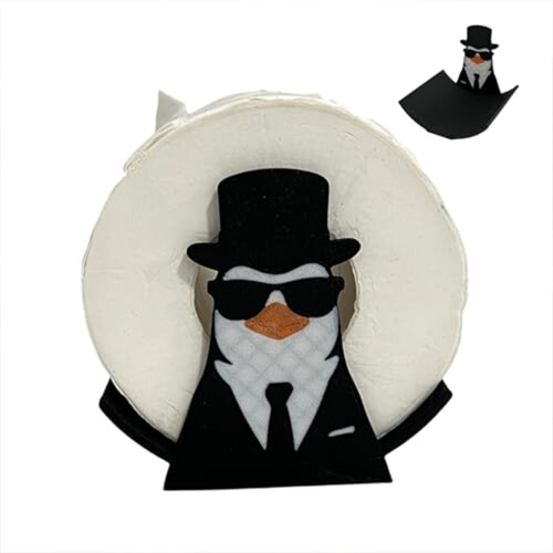 Θήκη χαρτιού Penguin για κουζίνα ή μπάνιο