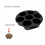 Nonstick Silicone Muffin Pan 7 Cups 5