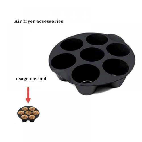 Silikonmuffinsplåt för airfryer 2
