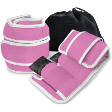 Adjustable Ankle Weights (1 Pair, 5 lbs) for Yoga, Walking, Running, Aerobics, Gym, Dance, Pilates, Cardio – Compatible with All Ages