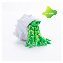 Estatueta de Caranguejo-Ermitão Impressa em 3D - Modelo Articulado - 1 peça