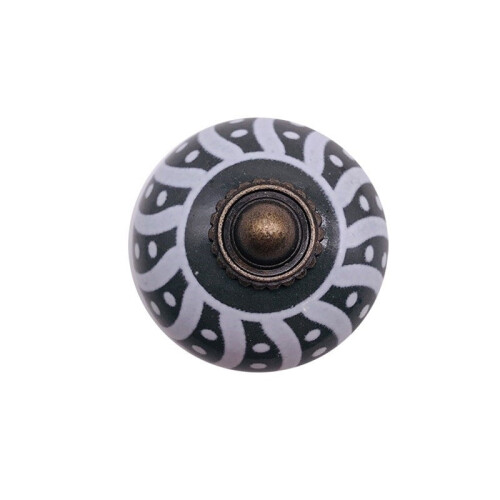 Keramisk skabsknop Multi-Design 1,57 tommer