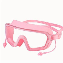 Anti-Fog Swim Goggles with Silicone Seal, Pink