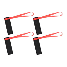 4-Piece Elastic Ski Glove Straps for Adults & Kids