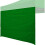 Parete laterale istantanea per gazebo pop-up da 3 metri, verde 1