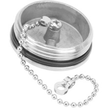 Tampa de aço inoxidável para tanque de combustível de barco, 50 mm