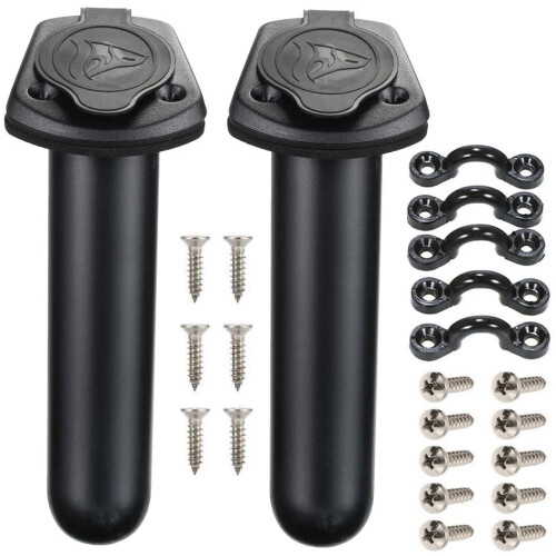 2er-Pack Kajak-Einbau-Angelrutenhalter