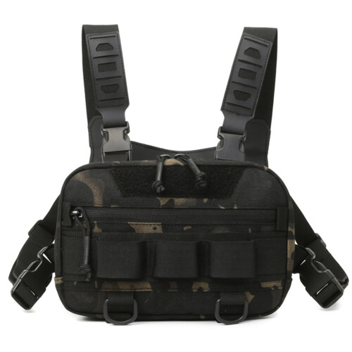 Fishing Chest Bag Breathable Camouflage 1 Pack