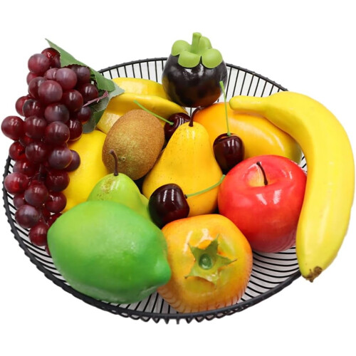 22-teiliges Deko-Set mit künstlichem Obst 1