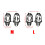 Ice Grip Shoe Crampons 18 Teeth Antislip Traction 4