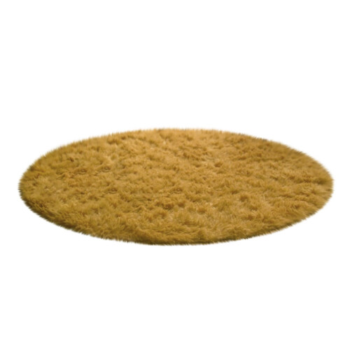 Plush Round Bath Mat Non-Slip 40 cm 2