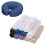 12 Pack Face Cradle Covers for Massage Tables, 33x33cm 5