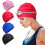 Silikon-Badekappe für Damen mit langem Haar 2