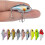 2 τεμάχια Winter Wobbler Sinking Crankbaits, 1.38", 5g, ABS – για λαβράκι, γατόψαρο, πέστροφα, σολομό, 2