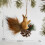 Foam Squirrel Christmas Ornament 16-23cm 2