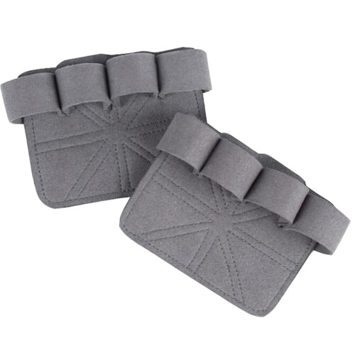 Microfiber Gym Grip Pads with Finger Loops – Pair 1