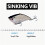 7 cm sinkender Crankbait-Angelköder – 2er-Pack, 16 g, VIB Hard 3