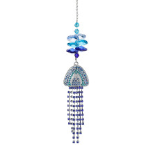 Ocean Marine Theme Windchime Suncatchers with-Jellyfish pendant