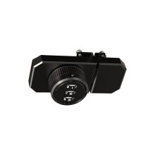 Cabinet Password Hasp Lock 3 Digit-208 double door blac