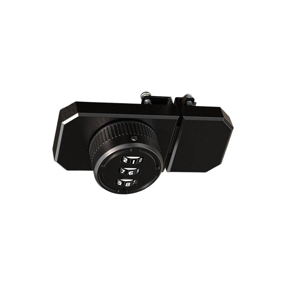 Cabinet Password Hasp Lock 3 Digit-208 Double Door Blac 7754004199163