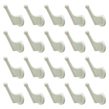 Pack of 20 Easy Install Radiator Hook with Horizontal Vertical
