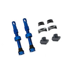 Light Weight Bicycles Valves Stem Enhances Cycling-blue