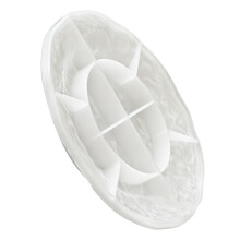 Embossed Fruit Plate Silicone Mold Round Tray Mould-Grapestyle
