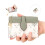Functional PU Zippers Wallet Cute Print Design Practical-Purple 2