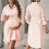 Casual Button Down Collar Maternity Dress with-o red S 6