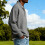 Lightweight Waffles Knit Texture Long Sleeve-dark blue XL 6