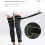 (1 Pair) Herbal Warming Knee Wrap with Adjustable-Black XXL 4
