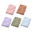 PU Leather Notebook 300 Pages Lined Ribbon Bookmarks-Blue 2