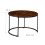 Industrial Nesting Coffee Tables, Set of 2, Wood-Effect 4