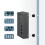 Wall-Mounted Letterbox with Viewing Windows 7