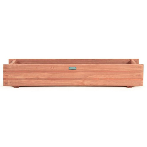 Jardinière - HELLOSHOP26 - 91,5 x 18 x 15 cm - Madera de abeto - Rectangular - Fácil de limpiar
