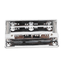 Puente para mandolina de 8 cuerdas de aleación Cr 68x37x13mm