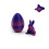 3D Printed Easter Bunny Egg Set with Bunny Inside – Easter Gift, Family Fun & Surprise | Compatible with Ender 3 1